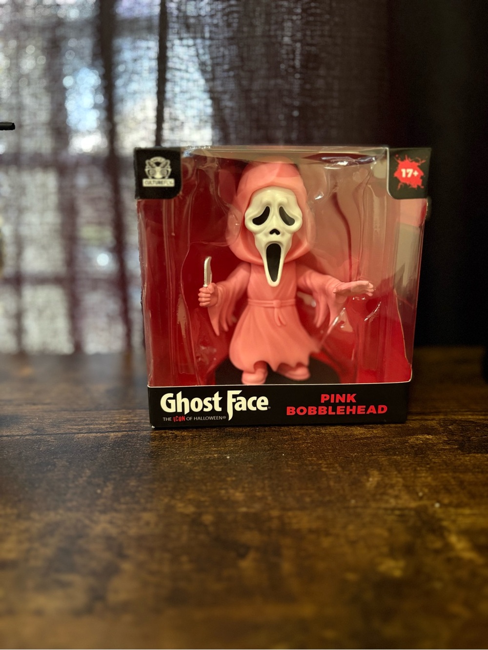 Ghost Face Pink Bobblehead - Official Packaging